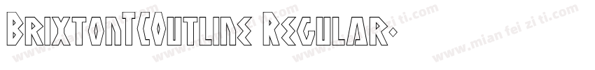 BrixtonTCOutline Regular字体转换